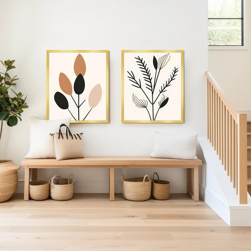 LaVie Home 20x24 Gold Picture Frame - HD Plexiglass Wall Display for Vertical/Horizontal Use