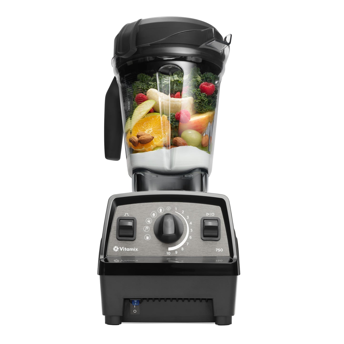 Vitamix Propel Series 750 Professional-Grade Blender with Four Blending Programs for Smoothies, Soups and More, Self-Cleaning, Stainless-Steel Blades, 64 Oz Container, Black