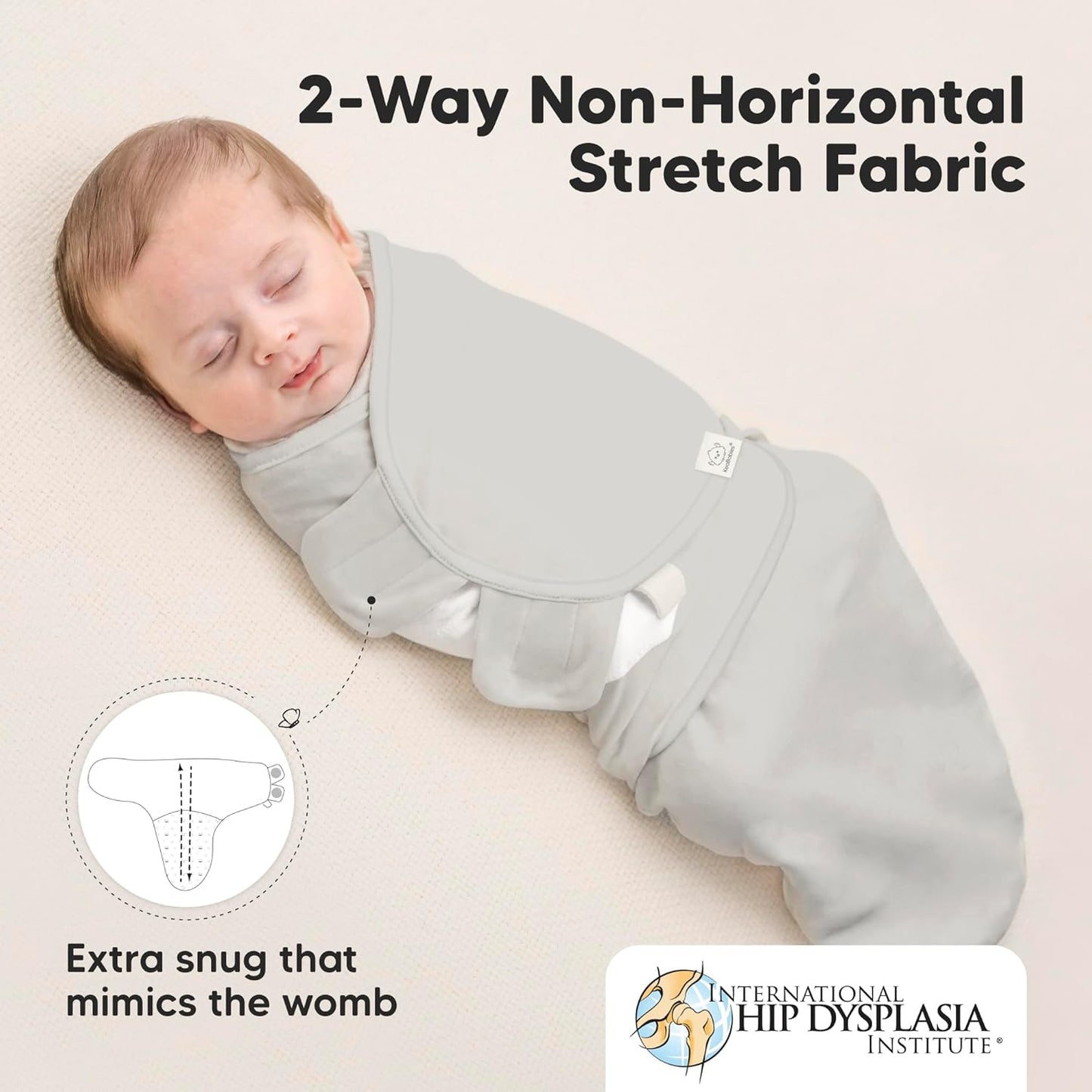 Organic Baby Swaddle Sleep Sacks by [Brand Name] - Soft & Snug for Newborns 0-3 Months | 3-Pack in Sage