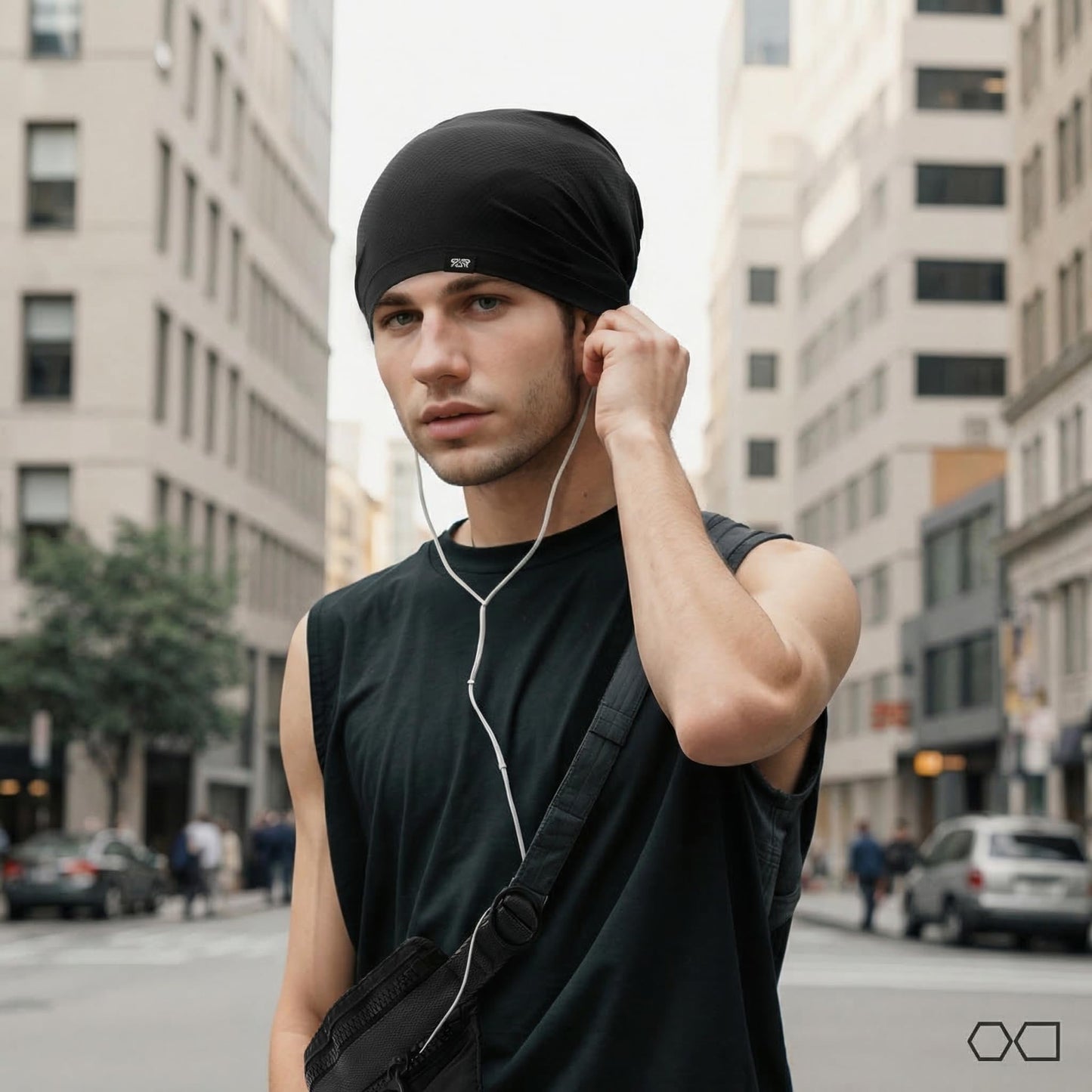QINGLONGLIN 3Pcs Cooling Skull Cap for Men Women-Lightweight Breathable Beanie Hat, Thin Quick Dry Running Cap for Cycling