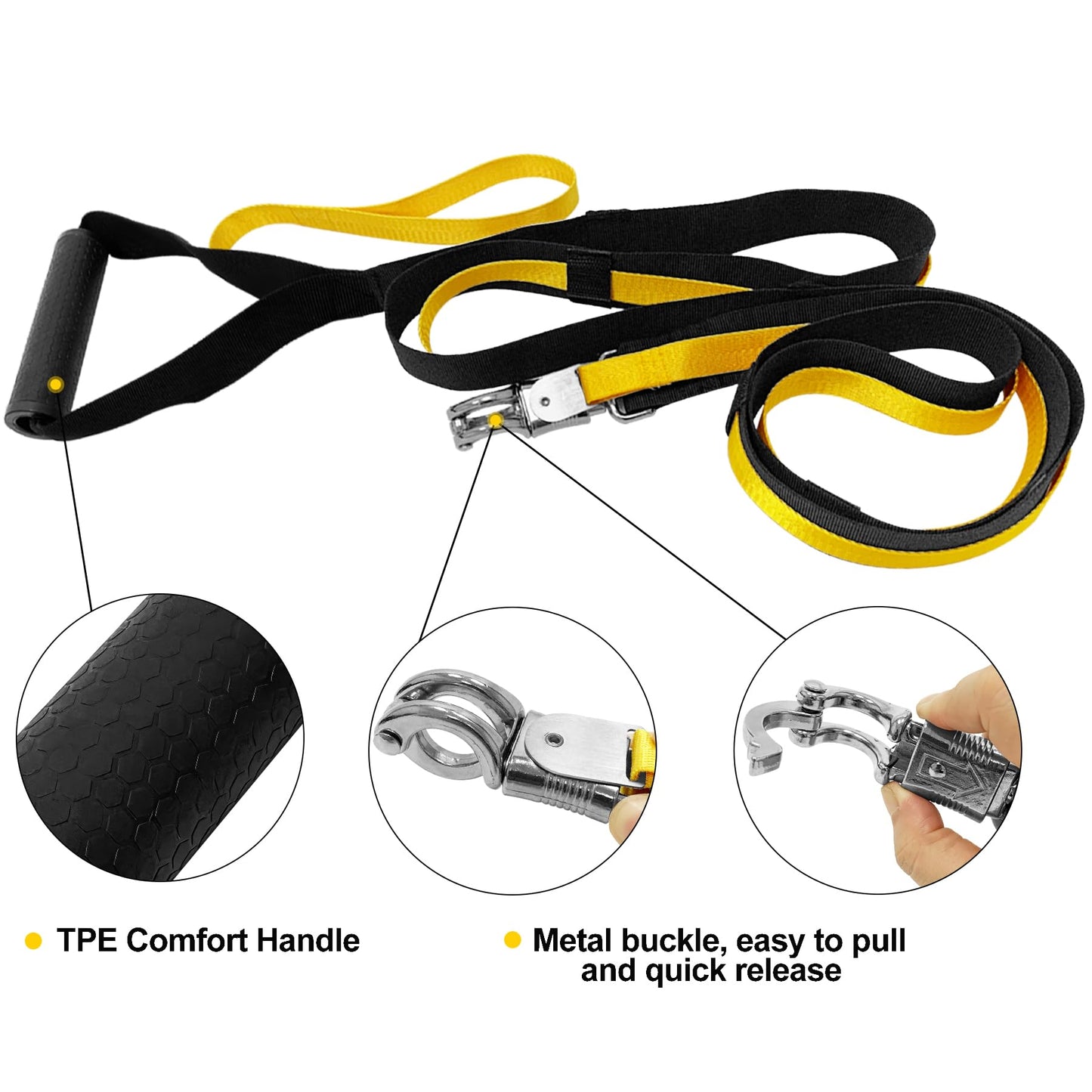 POWER GUIDANCE Speed Training Equipment/Overload Running Resistance & Release, Agility and Speed Equipment for Sprint Running and Football, Basketball, Soccer，Softball