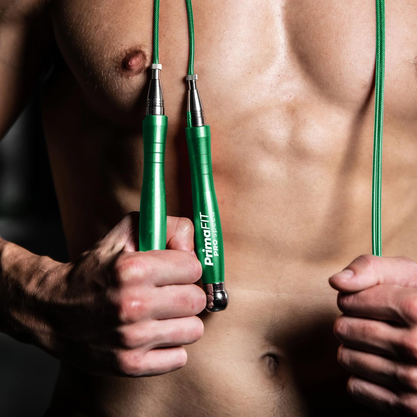 PrimaFIT Jump Rope Pro Speed Skipping Rope Adjustable Adult Jumping Rope Weighted Aluminium Handles for Double Dutch Boxing Workout Crossfit Exercise Fitness Spare Cable Weights Protectors Carry Bag