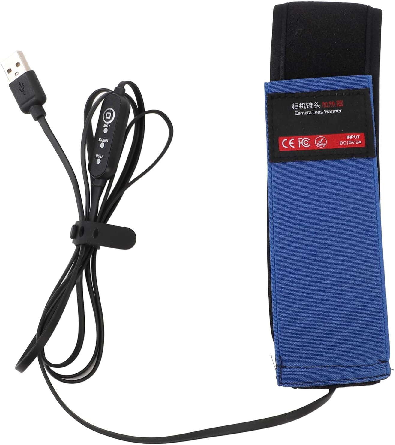 Zopsc 3 Settings, (545mm) Lens Heater, USB Powered with Temperature Dew Heater Strip for Telescopes, Viewfinders