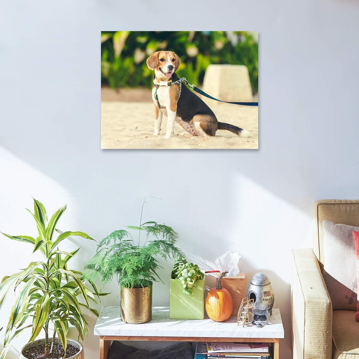 Skiennix Personalized Canvas Print - Custom Wall Art for Bedroom & Living Room | 16" W x 12" H