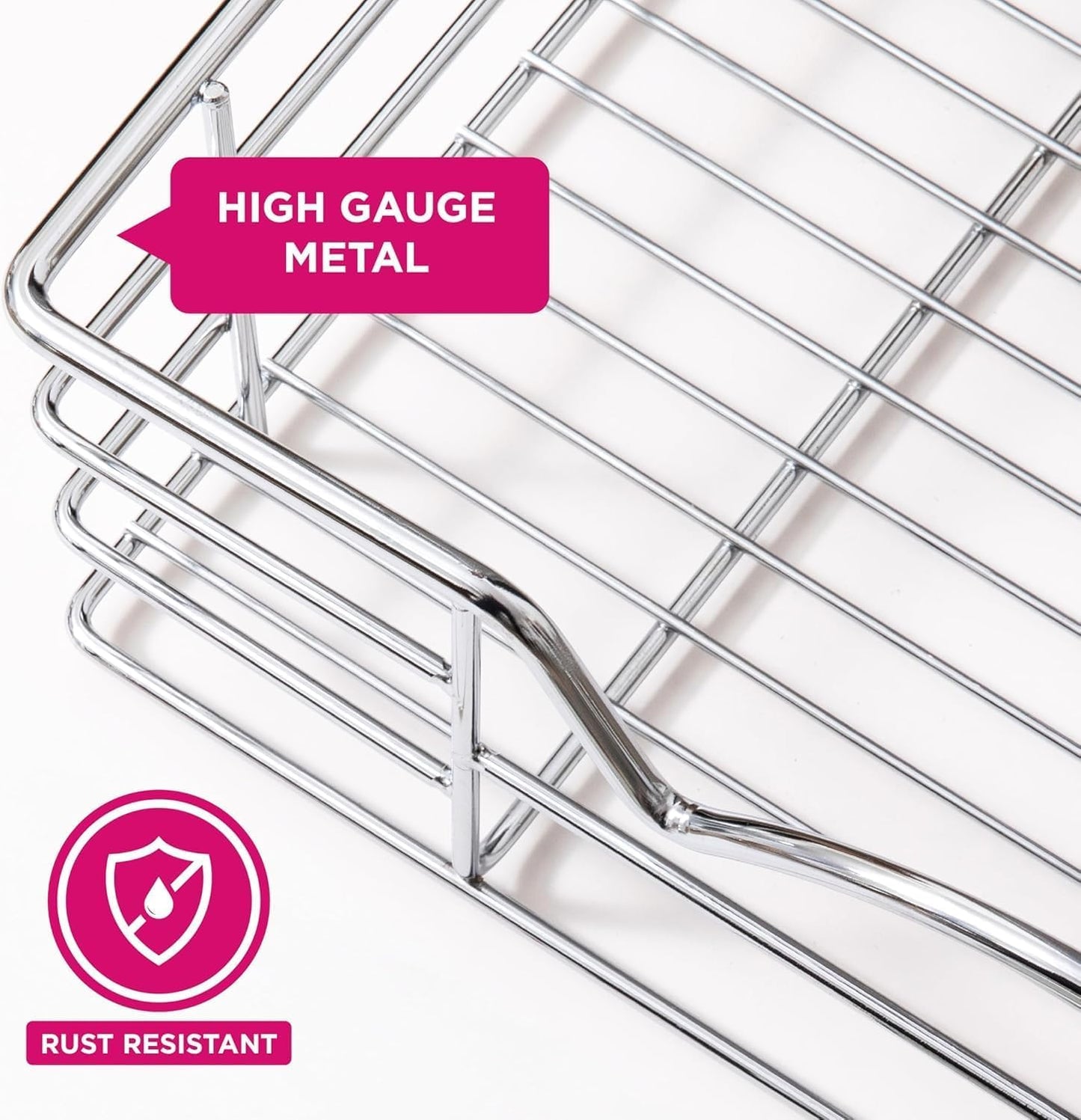 HOLDN’ STORAGE Pull Out Cabinet Organizer, Slide Out Drawer for Kitchen Cabinets & Pantry, Roll Out Shelf for Pots, Pans & Under Sink Storage, Heavy-Duty Full-Extension, 14"W x 21"D x 5"H