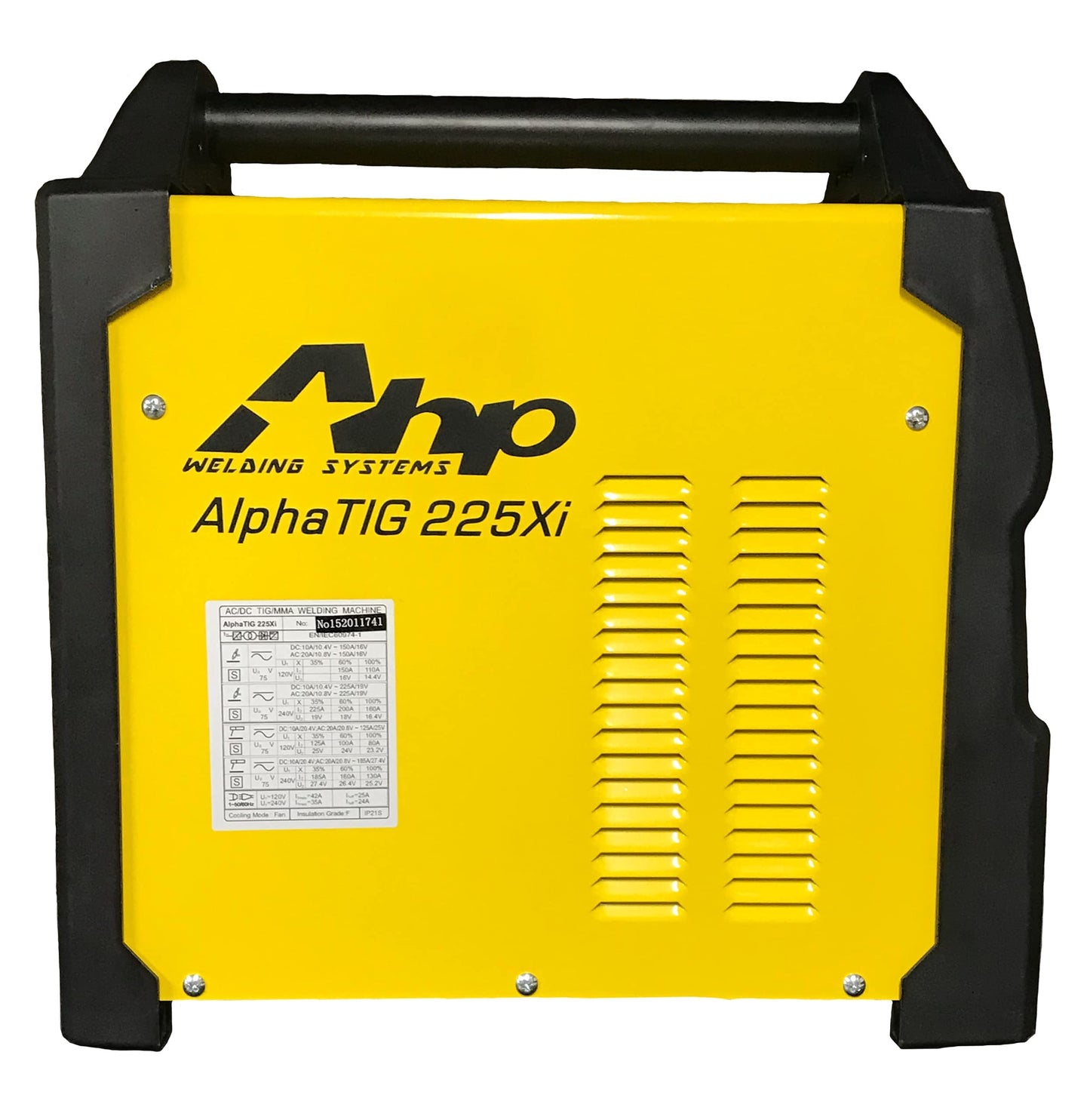 New 2024 AHP Alpha-TIG 225Xi 200 Amp IGBT AC/DC Pulse TIG/Stick Welder 110v/220v Dual Voltage