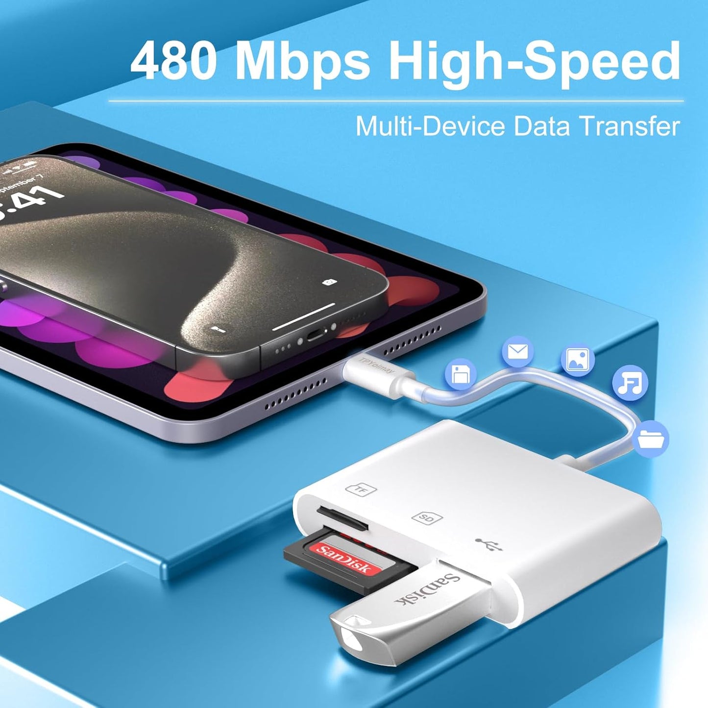 TPYoimay 3 1 15, S10/S9 USB C to Micro SD TF Memory Card Reader, in USB Camera Card Reader Adapter, Compatible