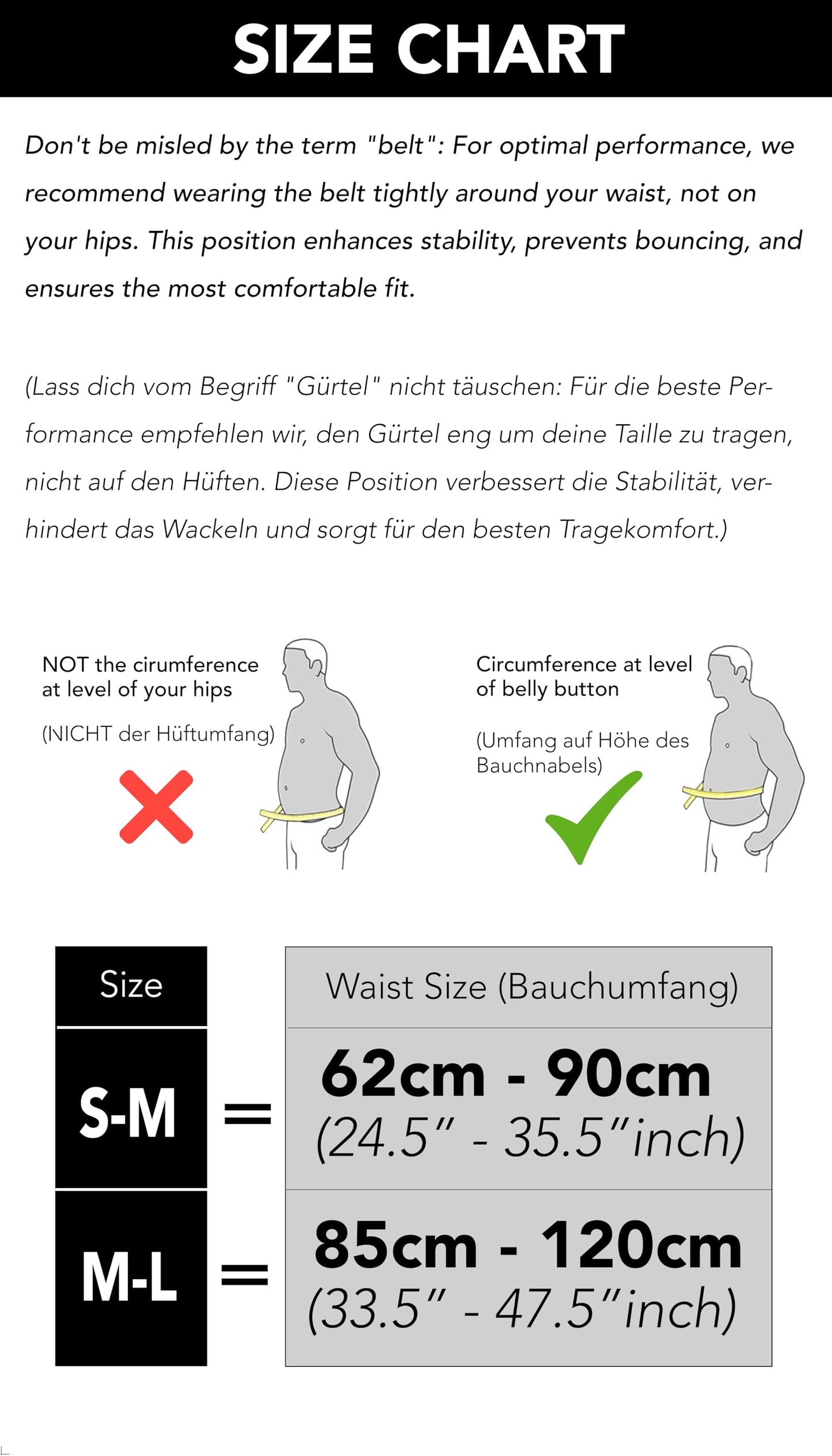 Fitgriff® Running Belt for Men & Women - Secure Jogging Pouch for Phone, Keys & Essentials - For All Cell Phones (White, 24.5" - 35.5" Waist Size)