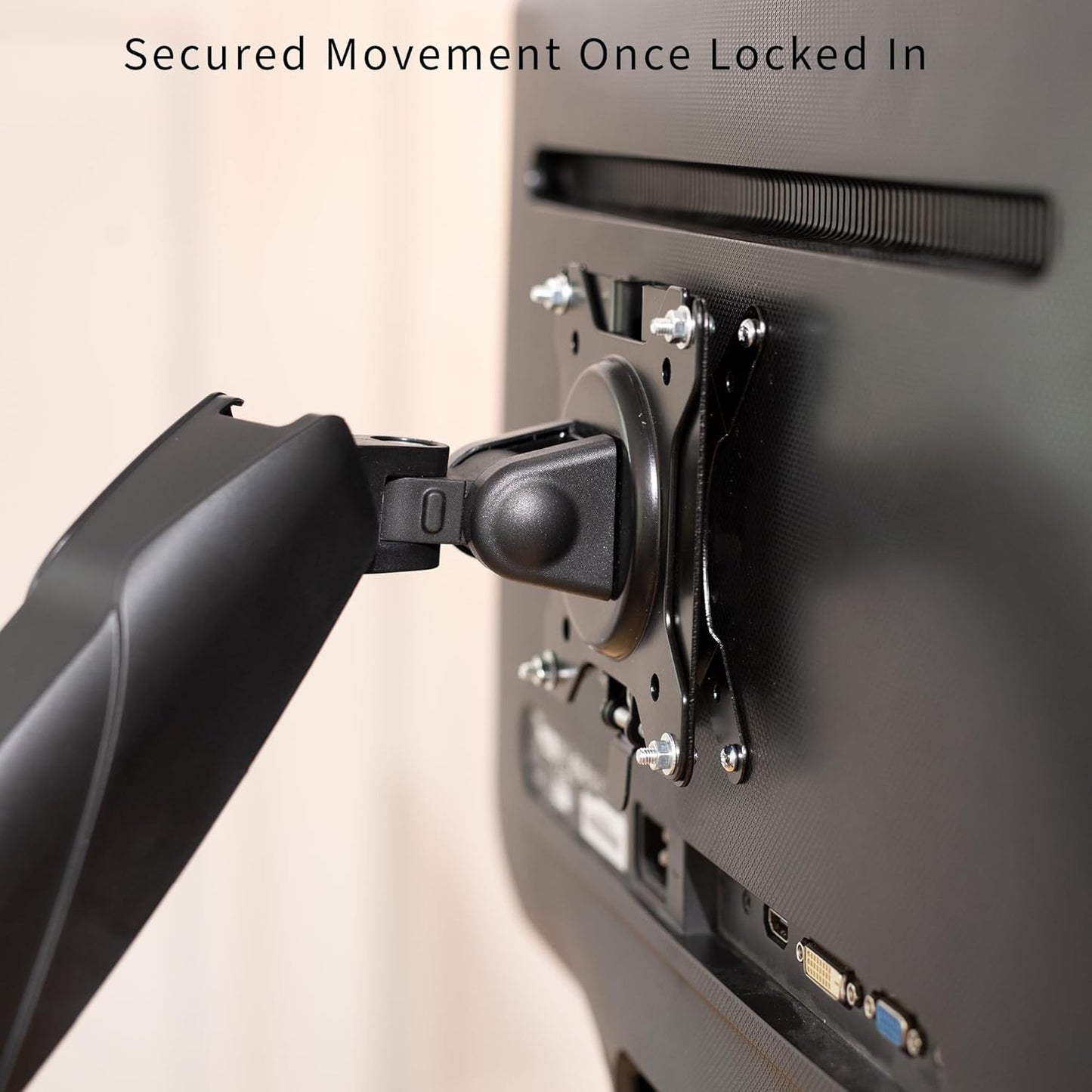 VIVO Stand-VAD2 Adapter VESA Mount Quick Release Bracket Kit, Stand Attachment and Wall Mount Removable VESA Plate