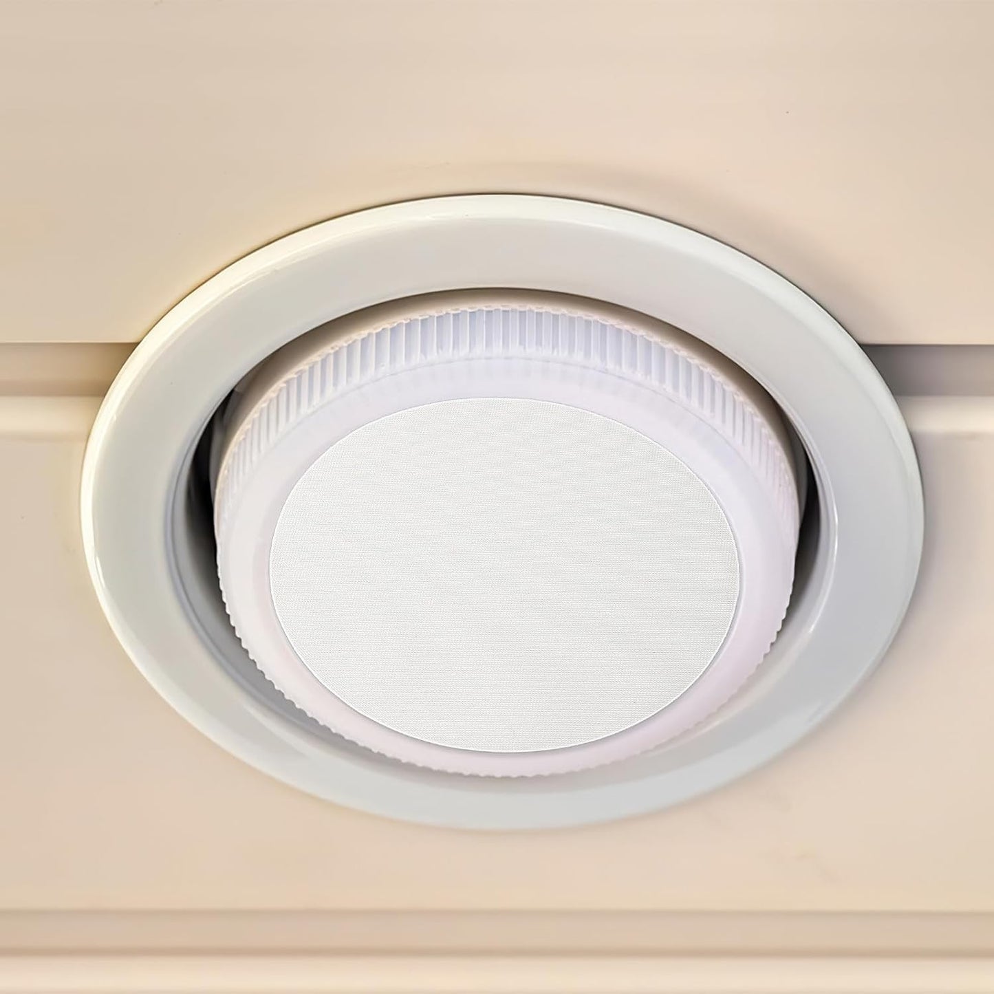 2pcs 7 Inch BESPORTBLE Lamp Shade Diffuser Round Recessed Light Cover for Ceiling Lamps Anti Glare Softener for Nursery