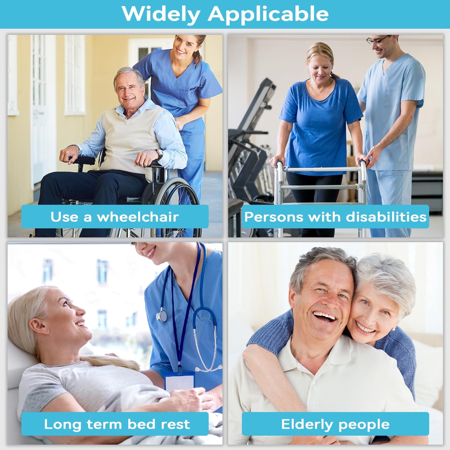 KkaFFe Transfer Sling for Elderly, Padded Assist Gait Belt, Heavy Duty Patient Lift with Straps, Mobility Standing and Lifting Aid for Elderly, Injured, Disabled - Safely Move from Wheelchair and Bed