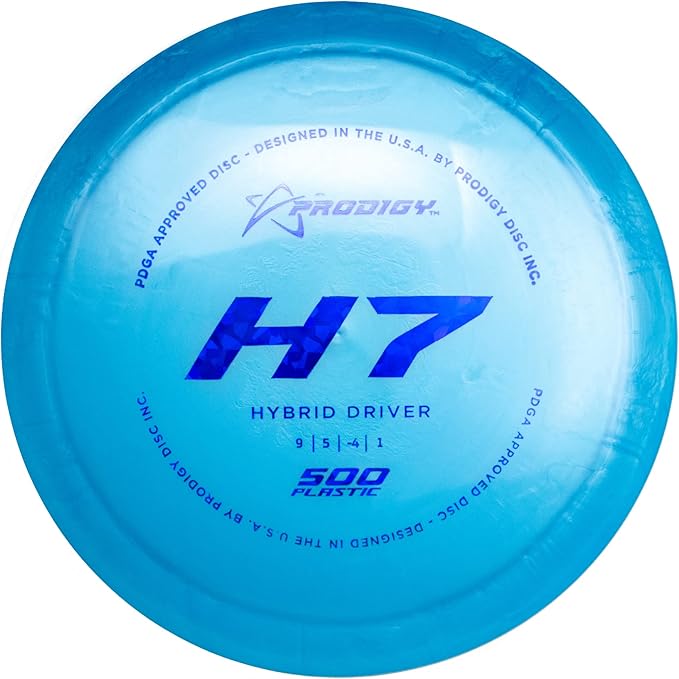 Prodigy Disc 500 H7 Fairway Driver | Understable Disc Golf Driver | Durable Plastic, Perfect for Beginners | Easy-to-Control Frisbee Golf Disc | Fairway Disc Golf Disc (170-176g) | Colors May Vary