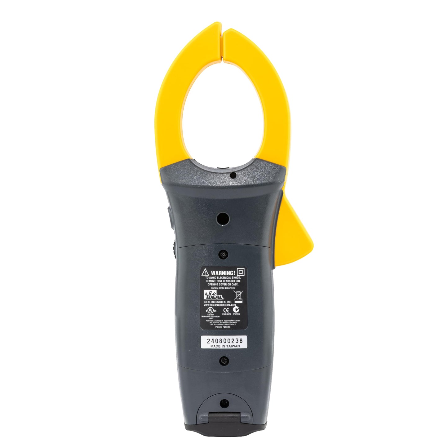 IDEAL INDUSTRIES INC. 61-775 1000 Amp TightSight Clamp Meter AC/DC with TRMS, True RMS Current and Voltage, CATIII for 1000V, CATIV for 600V