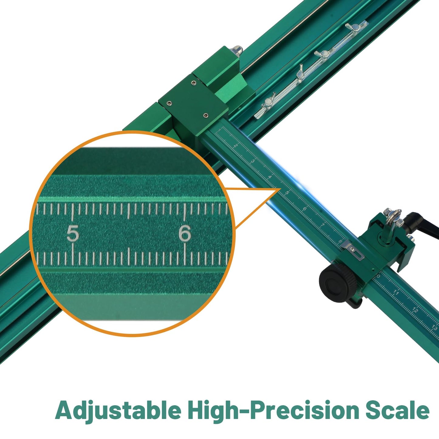71" (1.8 m) Tile Cutter –Professional Large Format Tile Cutter Tool– Portable Guide, Max Cutting Width 35.4" (90 cm), Ideal for Contractor