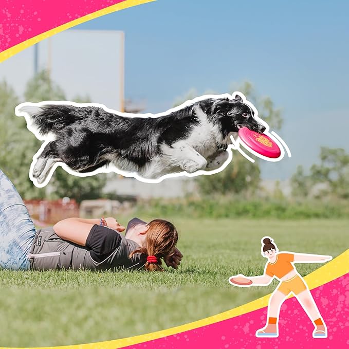 Wham-O Frisbee Go Flying Disc, 9 Inch Lightweight Sports Disc for Beginners Outdoor Beach Backyard Lawn Park Camping Family Activity Game - 70g