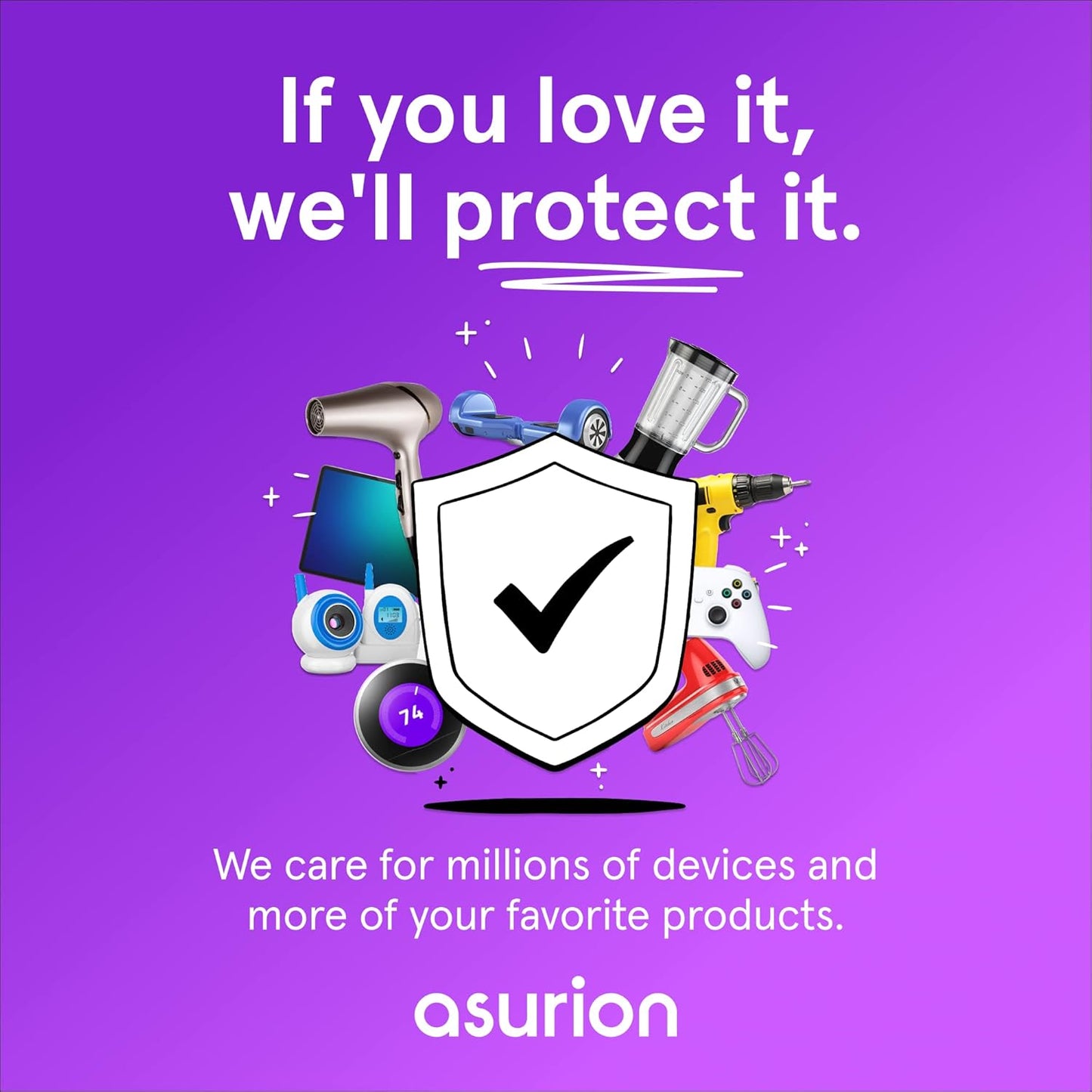 ASURION 3-Year Floorcare Protection Plan - Comprehensive Coverage for $250-$299.99