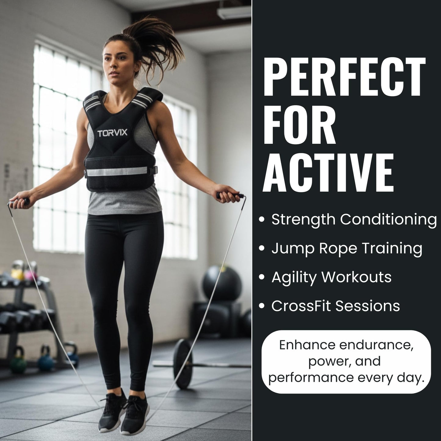 Adjustable Weighted Vest for Women and Men 6-15 lbs - Weight Vest for Walking, Weights for Workout Exercise Fitness Gym - Running Walking Training Vest with Reflective Strips & Pocket