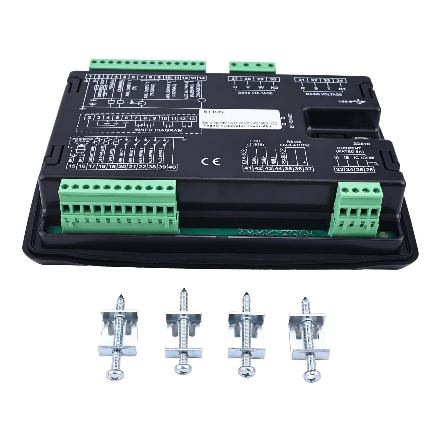 HOLDWELL Genset Controller Generator Controller HGM6110N Compatible with Generator