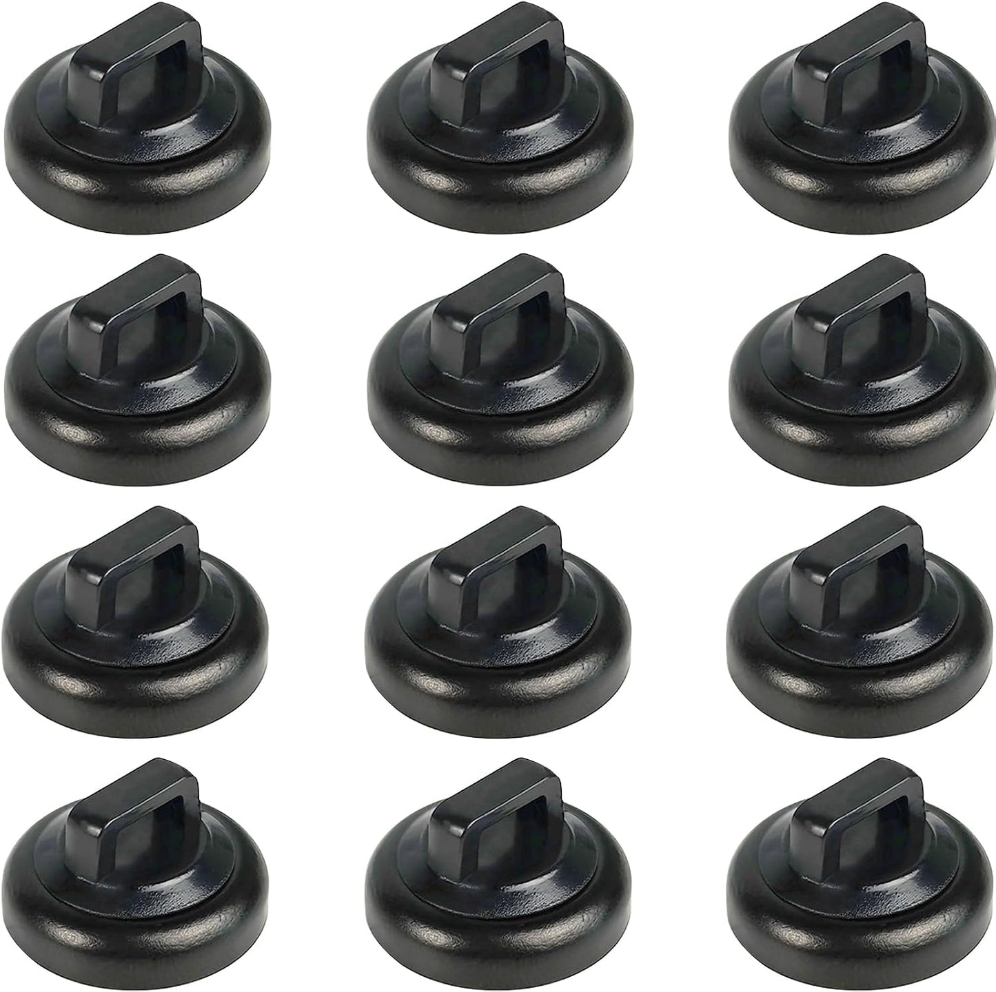 12 Magnetic Zip Tie Mounts Wire Magnet Cable Tie Mount Clips Multipurpose Wire Cable Holder Mount Wire Clips Management