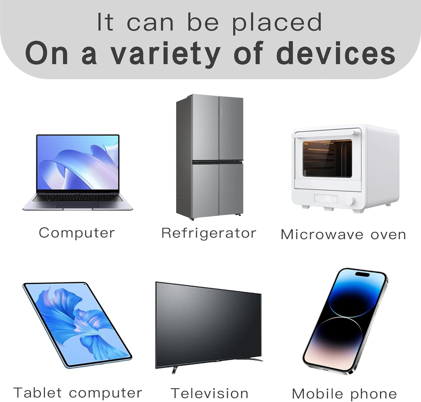 XH-carpet 5G (6Pcs EMF Stickers Blocker Neutralize Shield Protection from Cell Phones cased and Electronic Devices WiFi