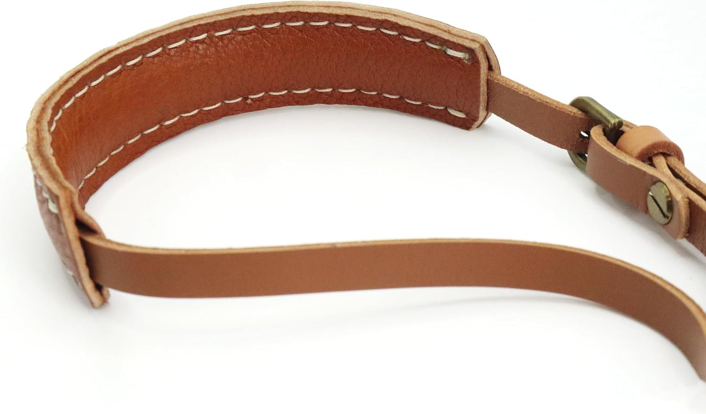 SNLxStudioz Genuine Leather Camera Neck Strap with Quick Release - Thin Shoulder Strap for Sony, Fujifilm, Canon, Nikon