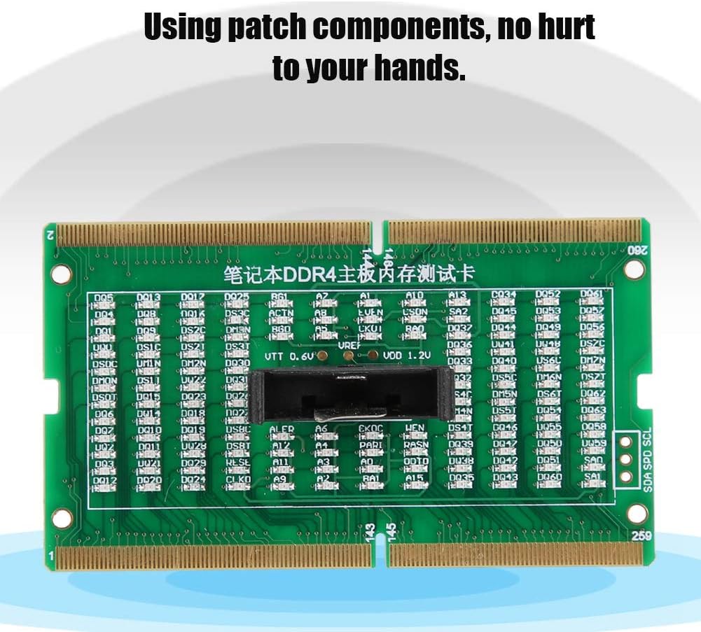 SO-DIMM DDR234(DDR4) Notebook Memory Dual-Purpose Test Card with Light, Analyzer Diagnostic Tester Post Test Card
