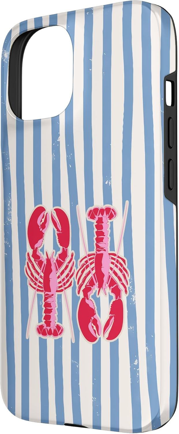 Cute Lobster European Summer Coastal Granddaughter 15 Lobster Fisherman Aesthetic La Dolce Vita Amalfi Coast Case