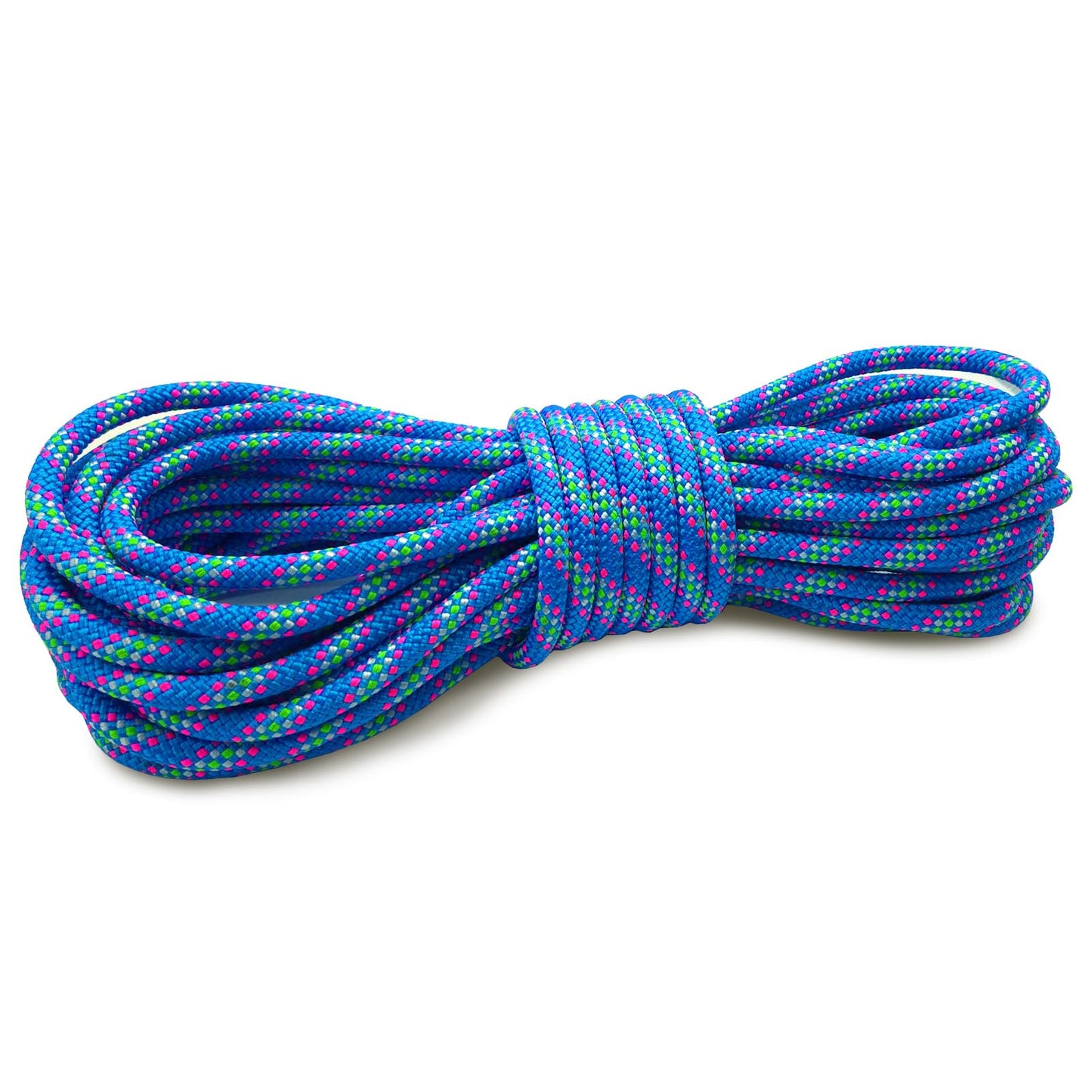 BlazeBeam 8mm Accessory Cord 30M (100ft) UIAA Rock Climbing Rope 14Kn High Tensile Strength Rock Climbing Accessories Cord Double Braid Nylon Cord for Mountain Tree Climbing, Canyoneering,Fire Rescue