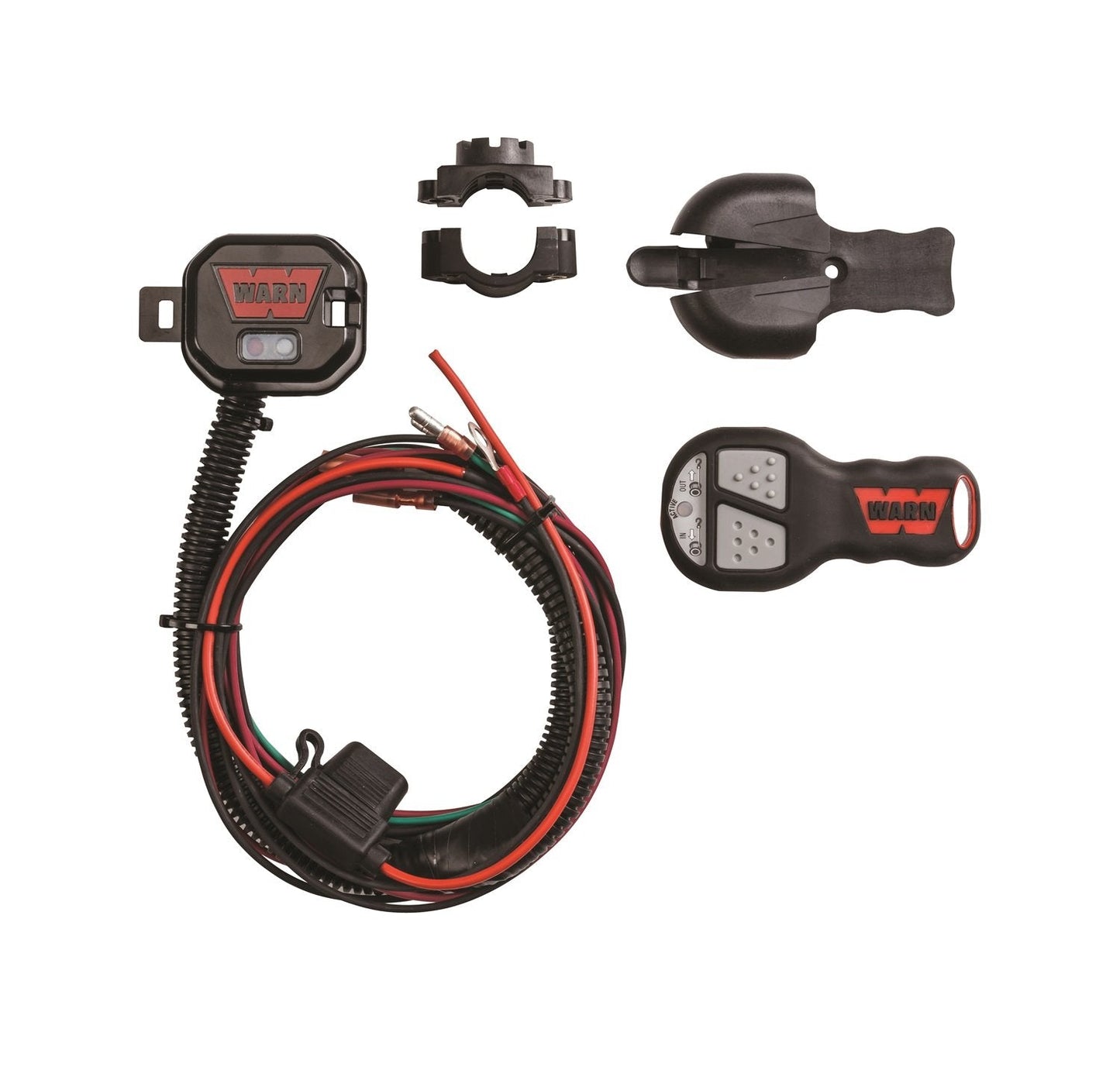 WARN 90288 Powersports Winch Component Accessory: Wireless Remote Control System for ATV and UTV Winches