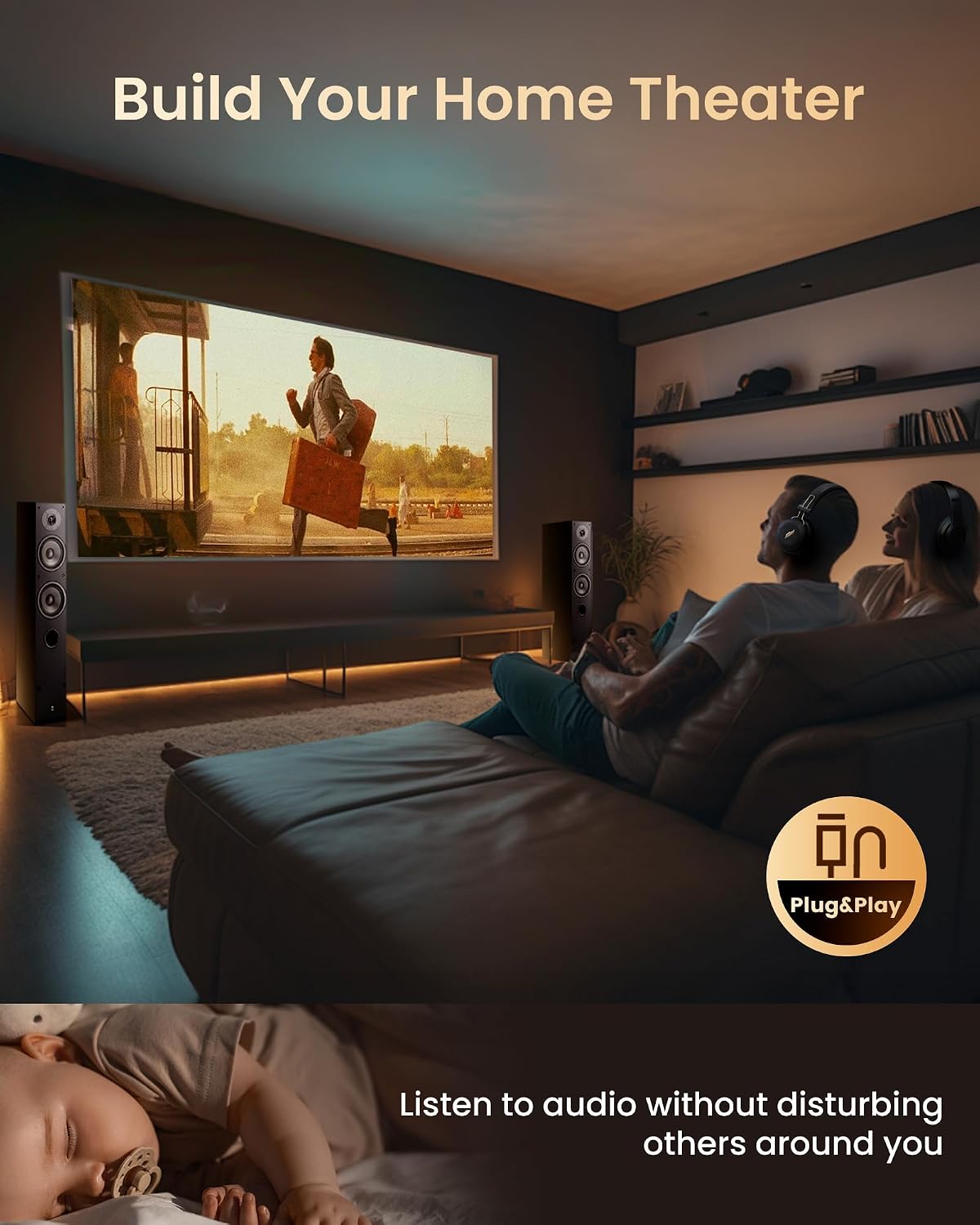 4K@60Hz, 192KHz 3.5mm HDMI ARC Audio Extractor HDMI ARC Audio Adapter Converter Splitter to Optical TOSLINK SPDIF + RCA