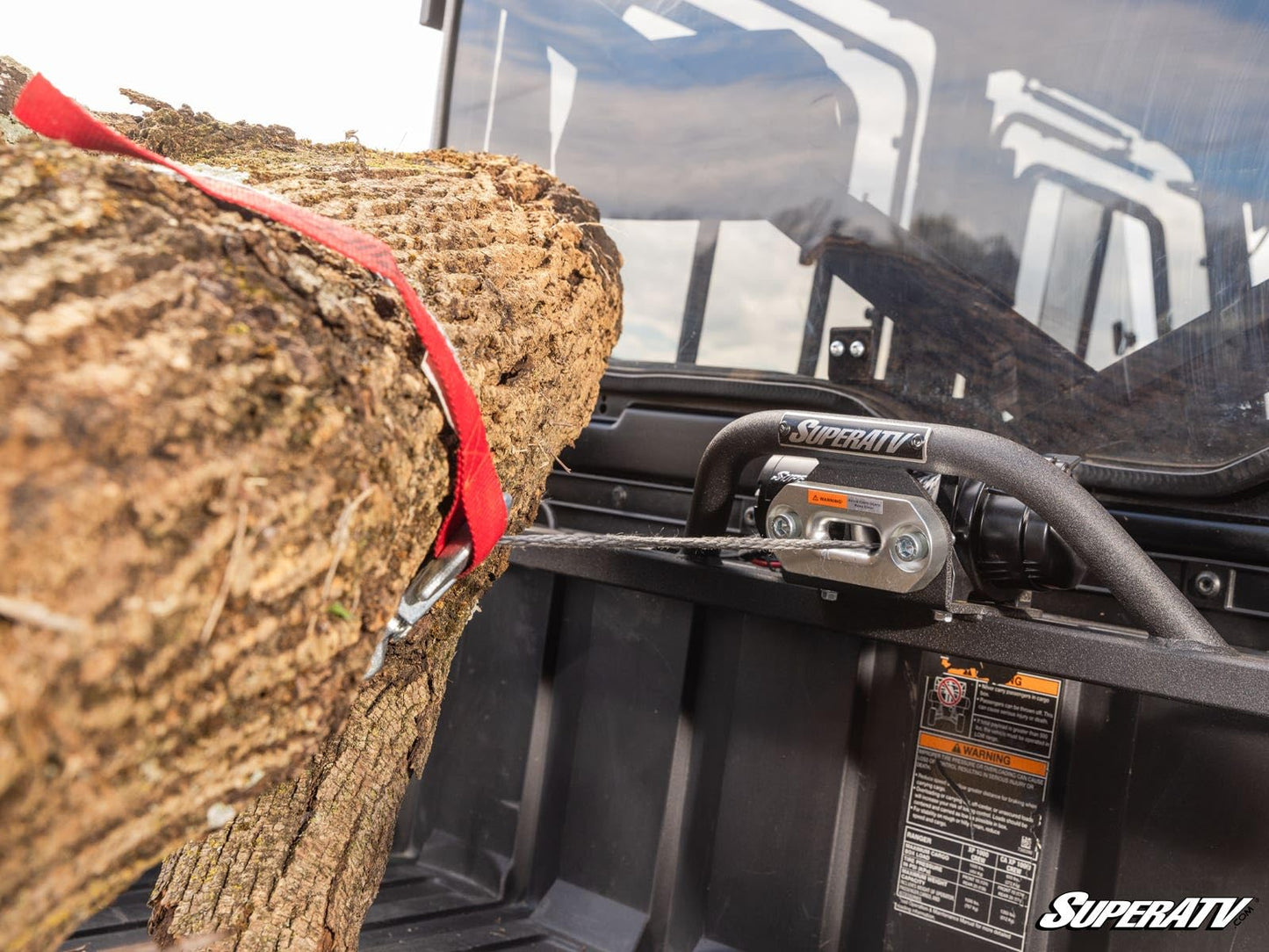 SuperATV Polaris Ranger XP 1000 Bed Winch
