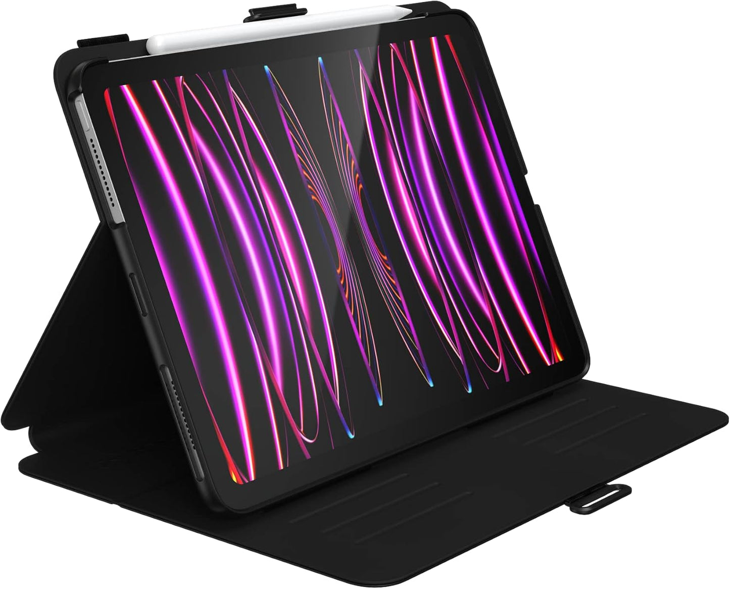 Speck 4th 11 Inch Case for iPad Pro Generation - Drop & Camera Protection, Slim Multi Range Stand, Apple Pencil Holder