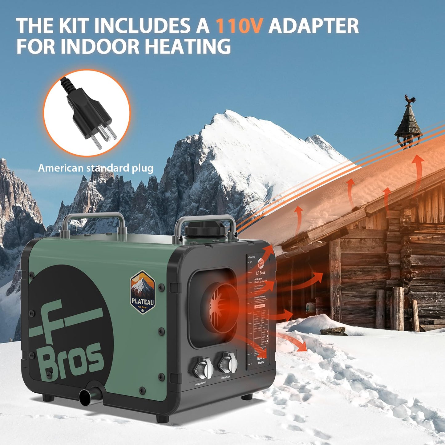 LF Bros N2-T Diesel Heater and N4