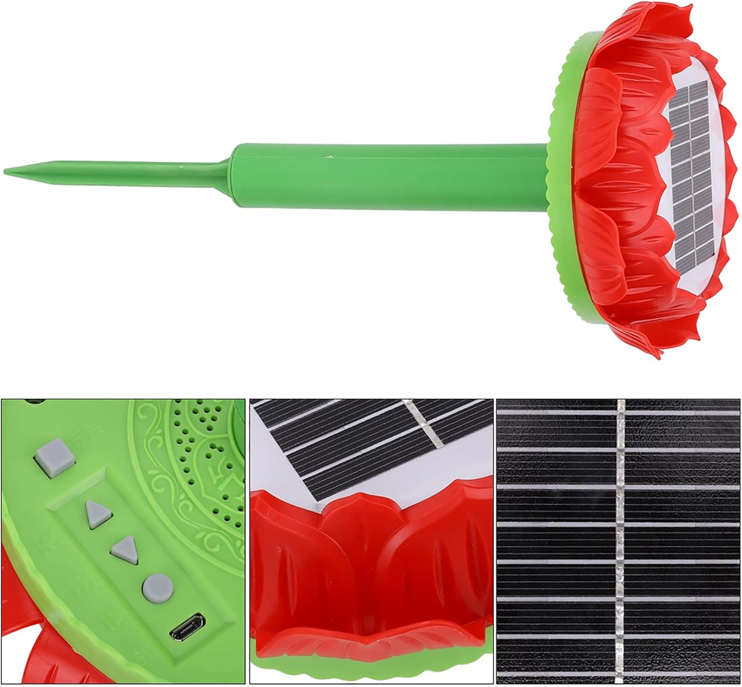 Zerodis 48 1 MP3 MP4 Outdoor Buddhist Music Player Solar Energy in Catalogue Machine Buddha Song Player Rain Proof