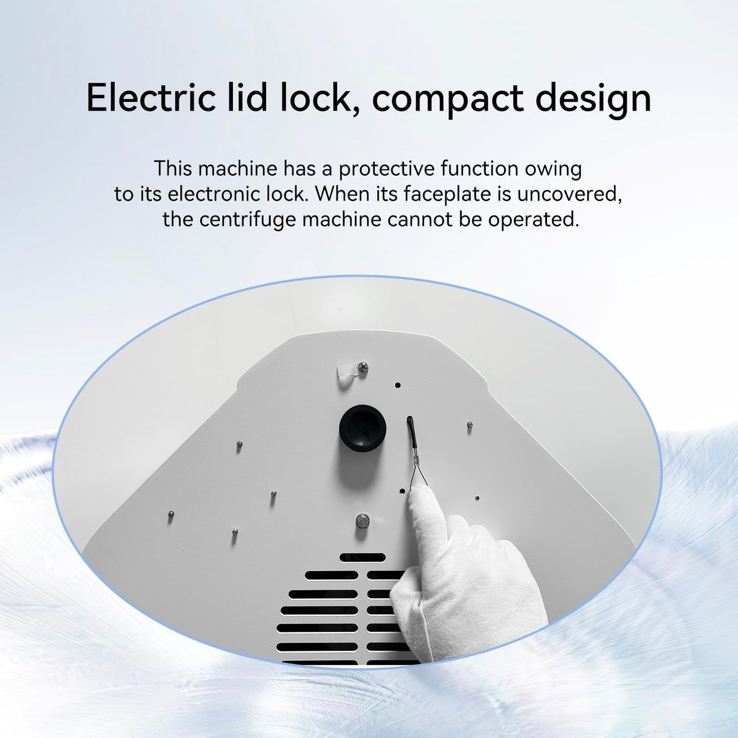 NANBEI Lab Benchtop Centrifuge Machine Capacity（18 x 10ml）