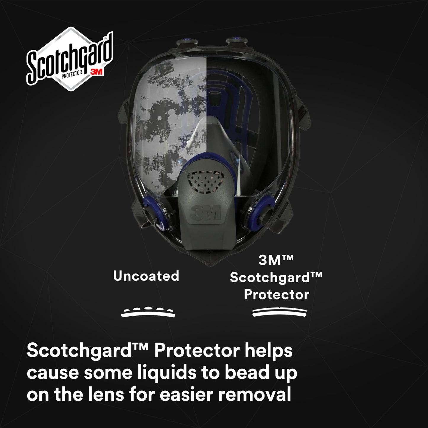 3M Ultimate FX Full Facepiece Reusable Respirator, FF-402, NIOSH, ANSI, Six-Strap Harness for a Secure Comfortable Fit, Cool Flow Valve, Passive Speaking Diaphragm, Medium