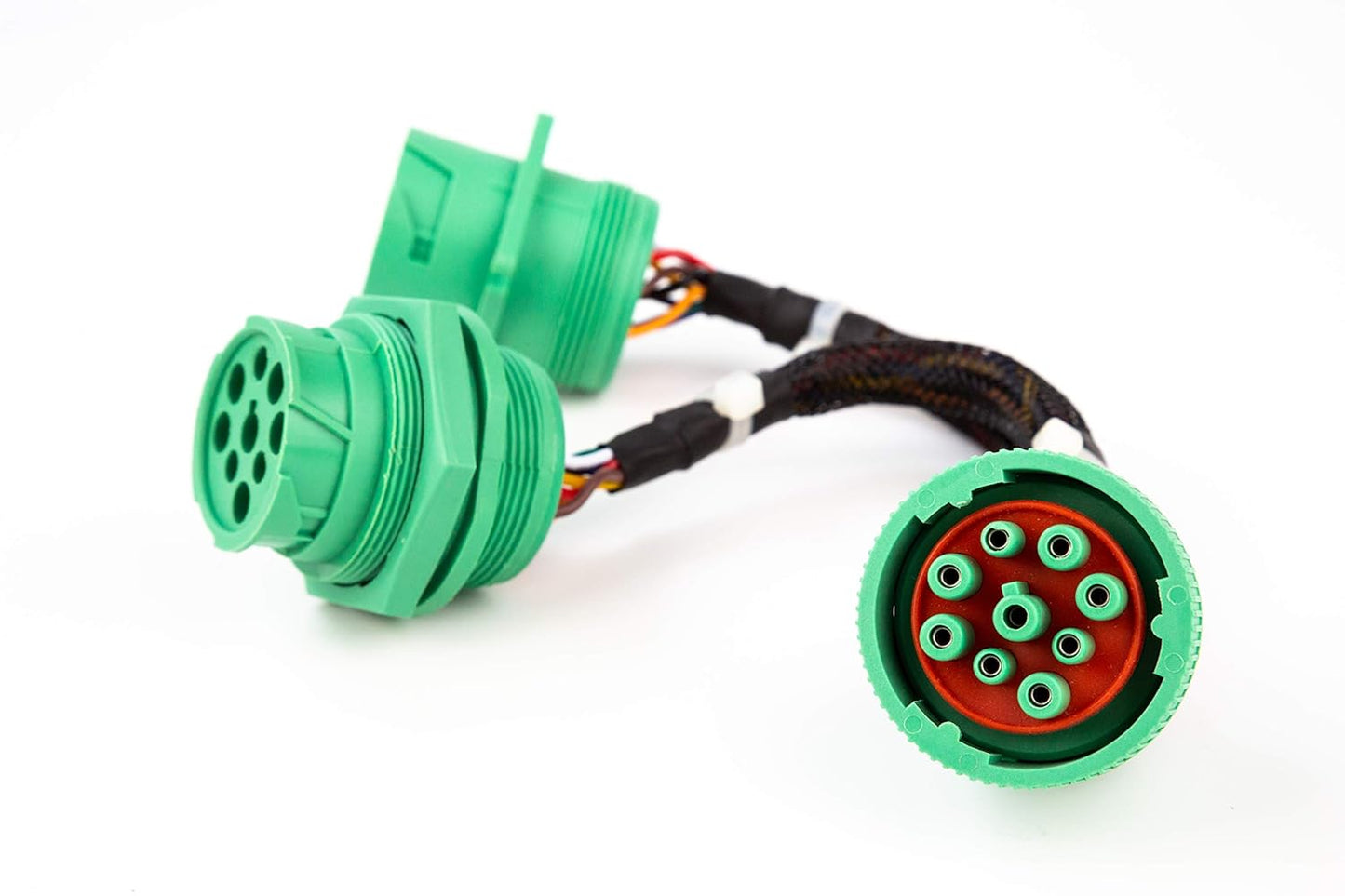 TYPE2 J939 9pin YPP SAE Splitter Y Cable Data Power Extension Cable for Truck ELD GPS Tracker Diagnostic Tools