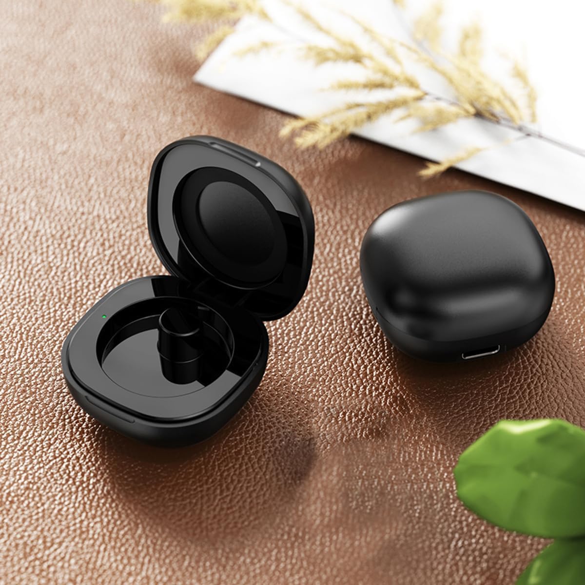 CNBRO Smart Ring Charging Case Magnetic Charger Portable Charging Box Small Compartment for Fitness Rings (Not Wireless