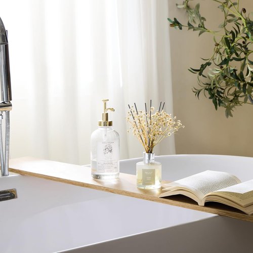 Airkeep Reed Diffuser Set - Clean Linen Home Fragrance with 8 Reed Sticks | 3.38 fl oz (100 ml)
