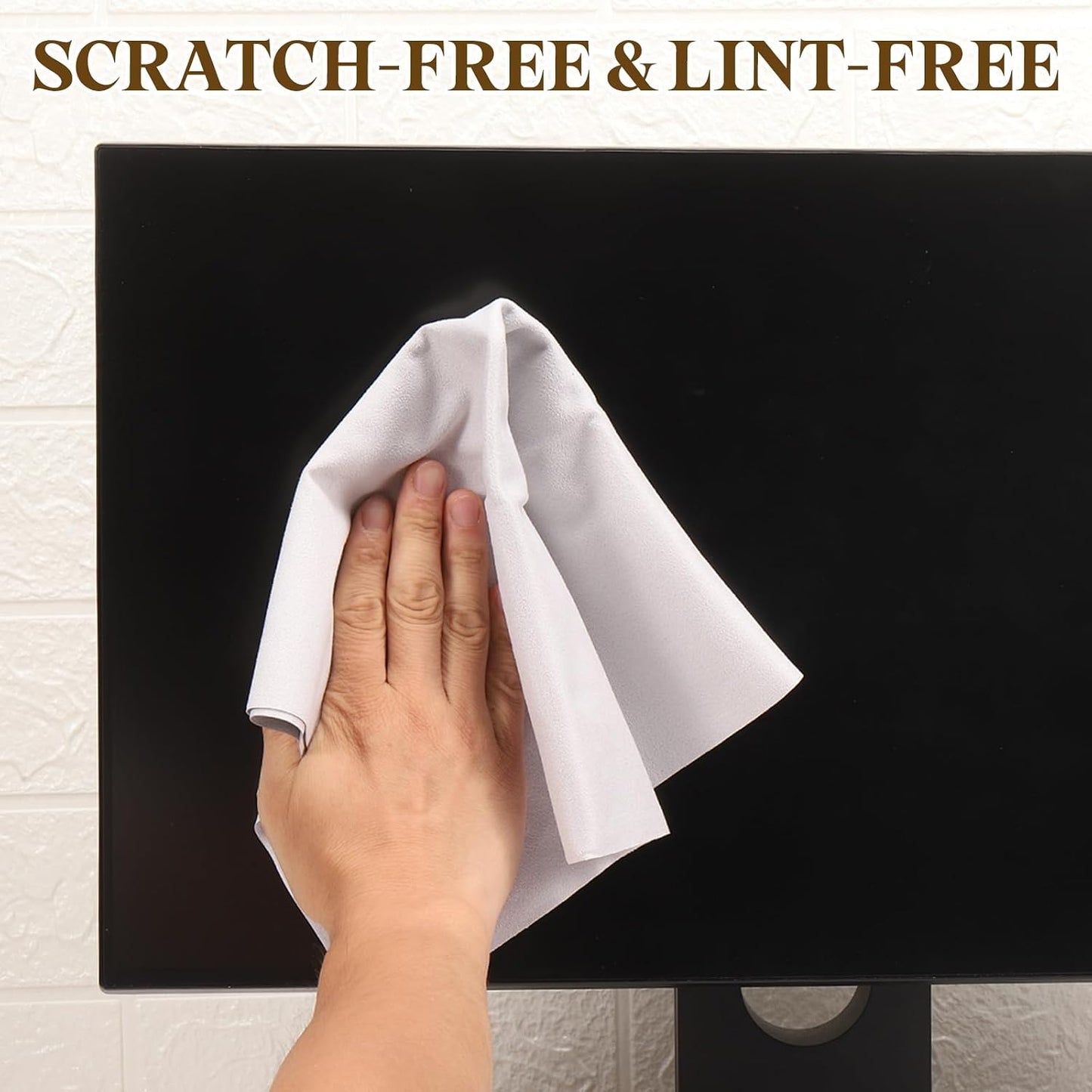 3Pcs 15.8 15.8 PATIKIL Soft Eyeglass Cloths, x Electronics Microfiber Cleaning Cloths Eyeglass Cleaning Fabric for Lens