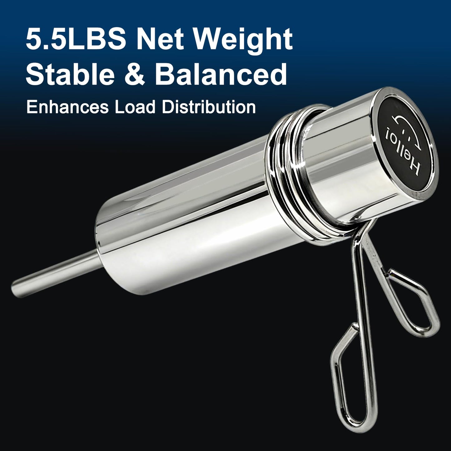Bpbdzz Weight Stack Pin Extender - 5/16" (8mm) Fit for Gym Cable Machine & Home Gym, 6 Strong Magnets & Durable Steel Construction, Supports Up to 133LBS, Compatible with 2" Olympic Weight Plates