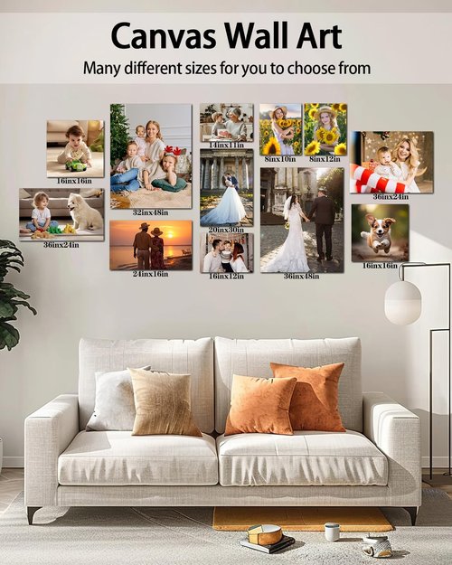 AbcCustomize Custom Canvas Prints - Transform Memories into Art | Personalized Wall Decor Gifts