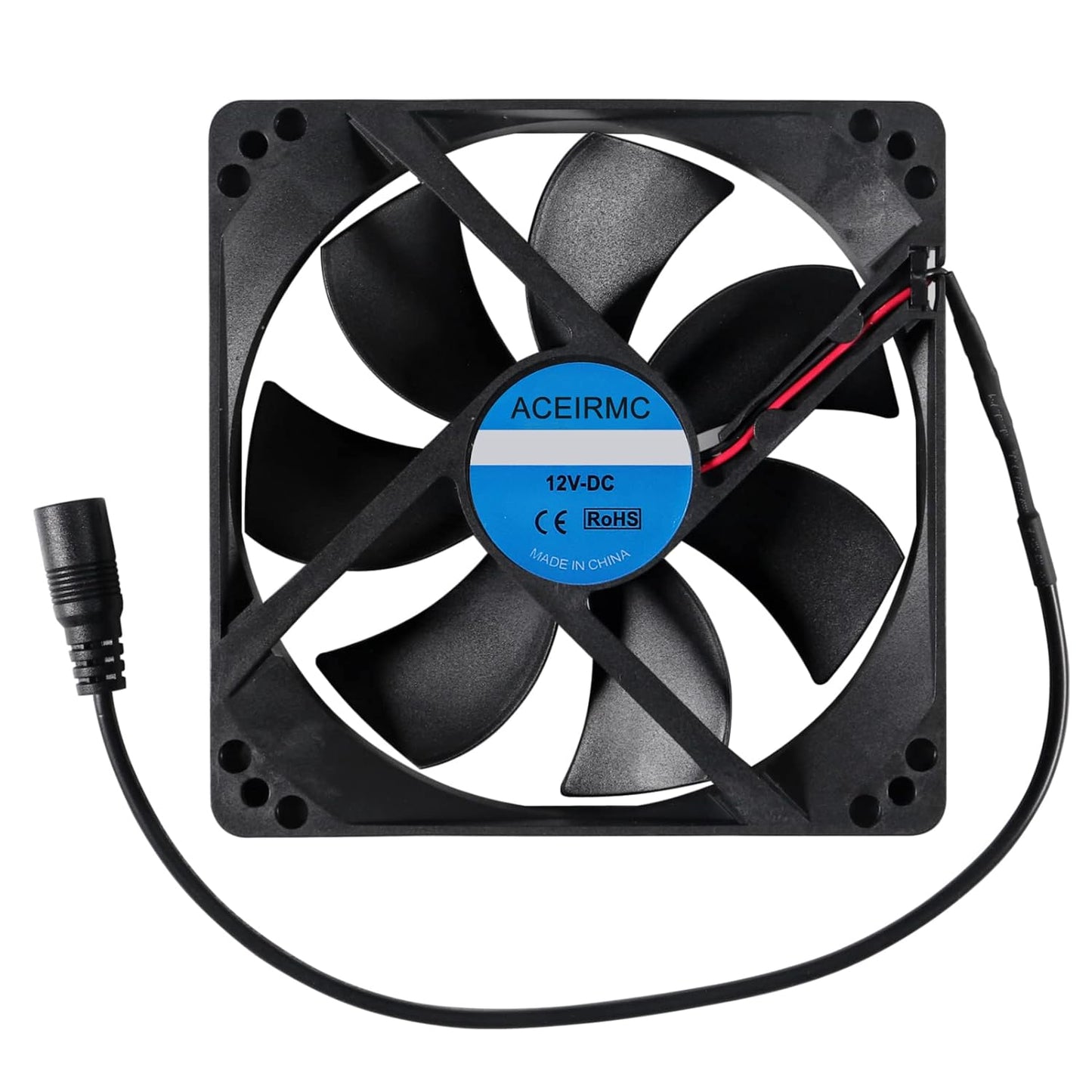 2pcs 120x25mm 110V 220V 3 12V Blower Cooling Fan AC Powered Cooling Fan Dual-Ball Bearings to Speed Controller Fan