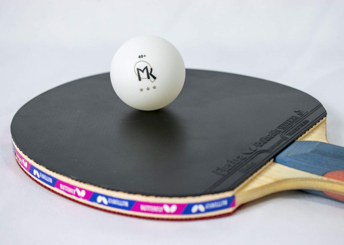 Martin Kilpatrick 3 Star Table Tennis Balls - 6 Pack - 40mm Ping Pong Balls - White - Poly Ping Pong Balls - Excellent Quality - Great For Schools, Homes, And Training