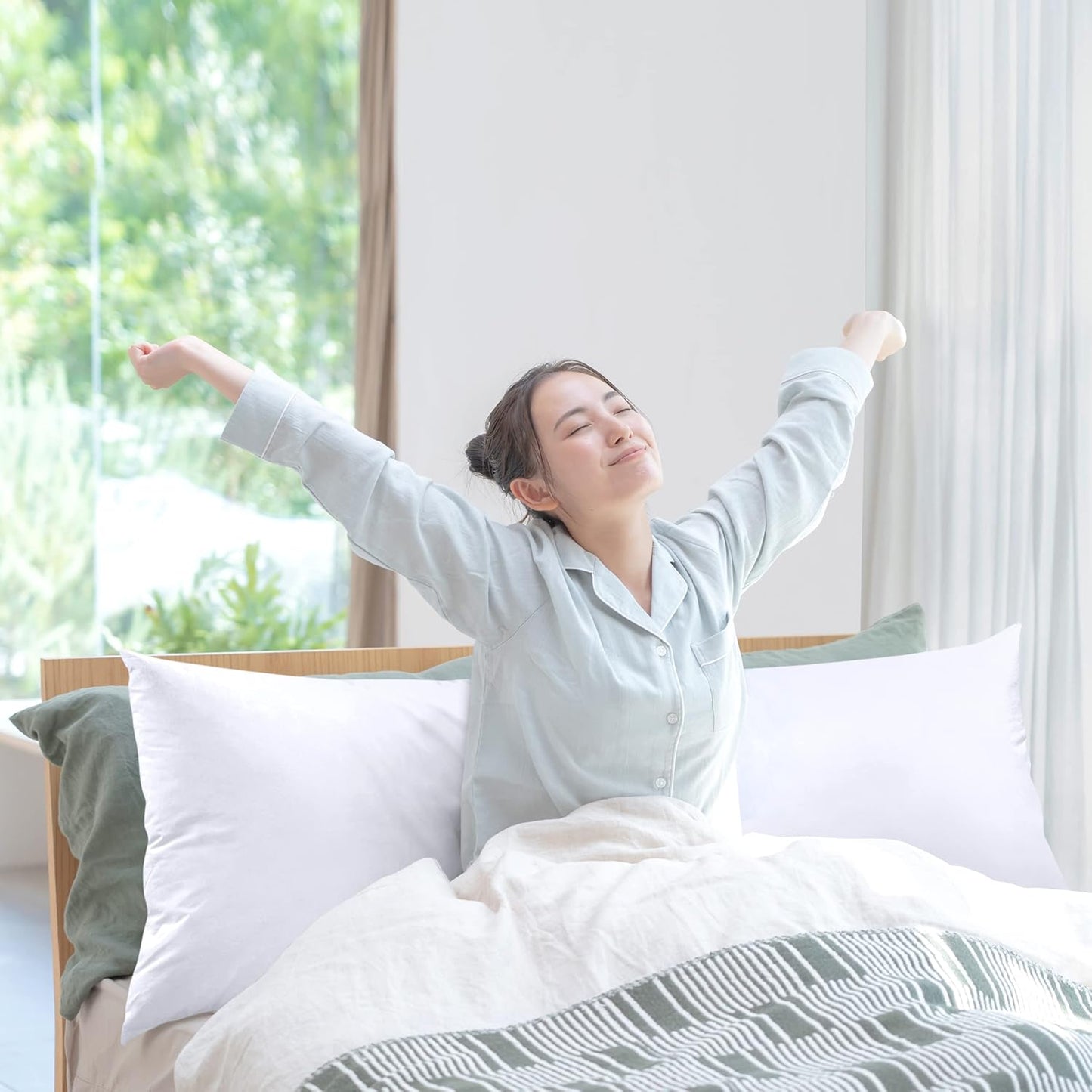 Utopia Bedding Full Body Pillow - Long 20 x 54 Inch Pillow Insert for Side Sleepers - White