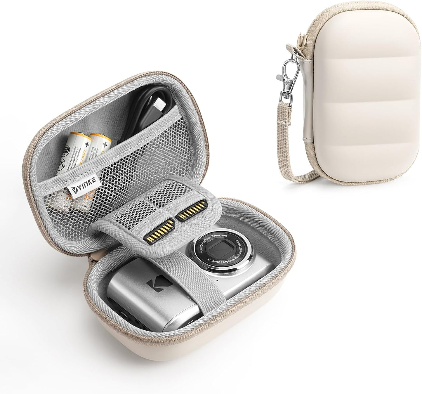 DC403/ FZ55/ FZ45/ DC402-AF, Digital Camera Case Compatible with CAMKORY KODAK PIXPRO STUOGYUM Small Hard Shell Bag