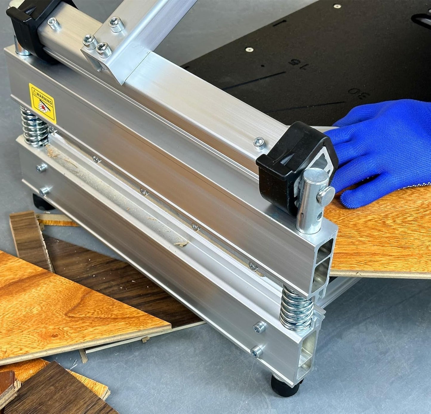 17mm Pro Heavy Duty Laminate | Vinyl Floor Cutter, Full Cut 13" Engineer wood, Laminate, LVP/T, VCT, SPC, WPC; Superstrong| Top Quality| Best Tool