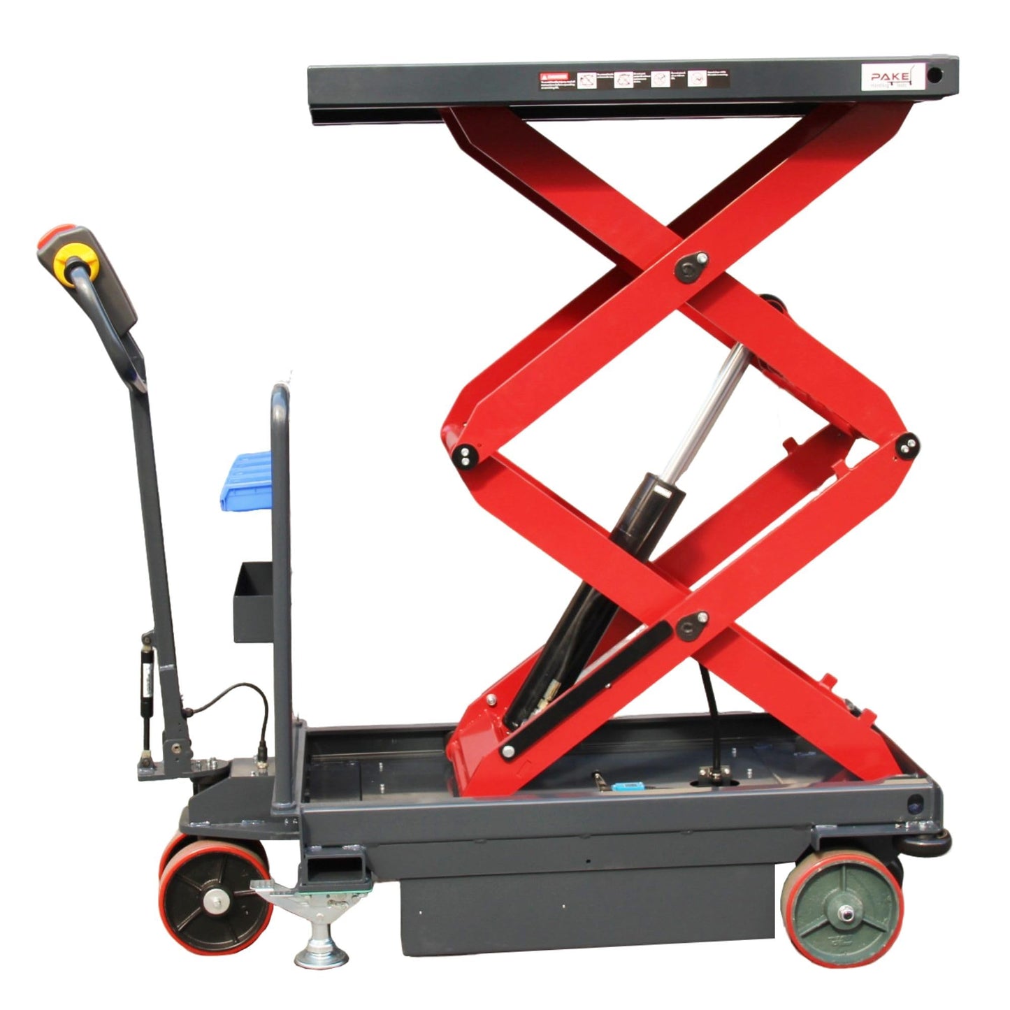 PAKE Self Propelled Mobile Scissor Lift Table, 40" L x 24" W, 1764 Lb. Cap.