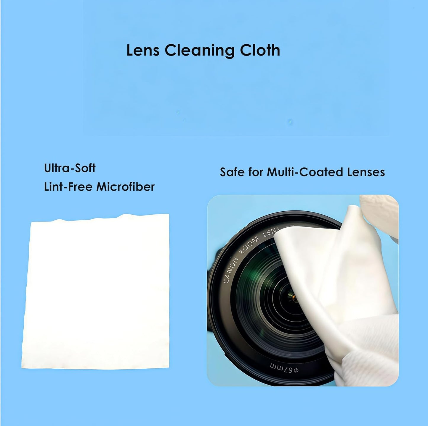 Muejjur APS-C Camera Sensor and Lens Cleaning Kit, Mirrorless and DSLR Camera Cleaning Kit, Including Cotton Swabs