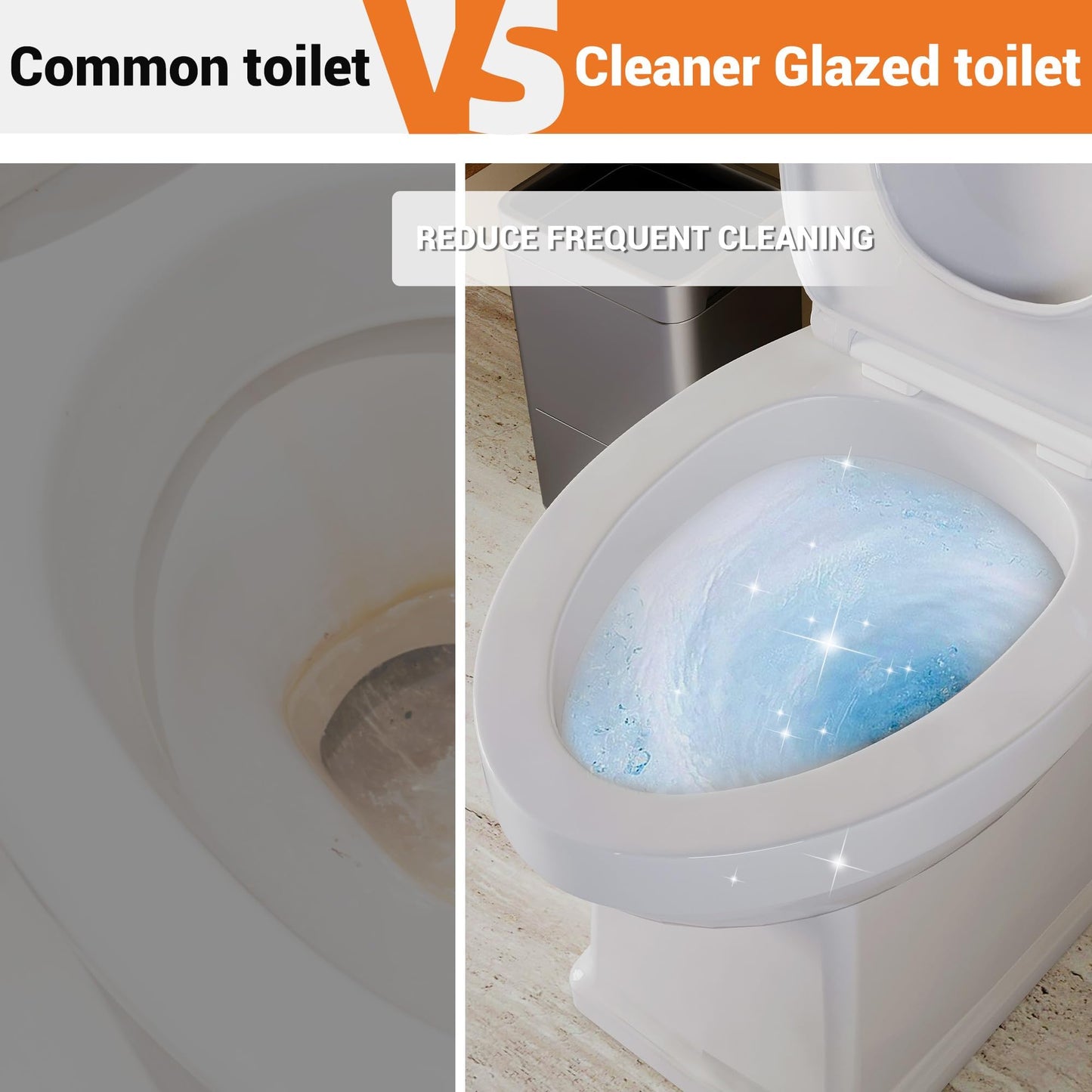 One-Piece Toilet with Elongated Bowl, 1.28 GPF Water-Saving Single Flush, 12-Inch Rough-in, Soft-Close Seat, Left-Hand Lever, Comfortable Height, Bathroom Fixture